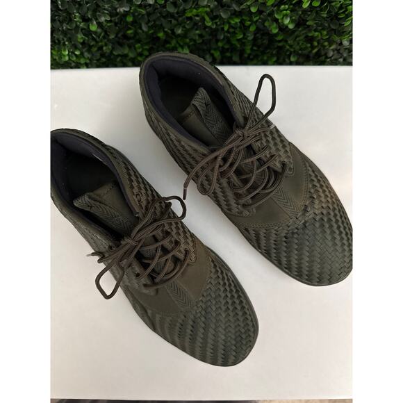 Jordan Eclipses Chukka Men’s SZ 10.5 Olive Green Woven Sneakers - Picture 2 of 7